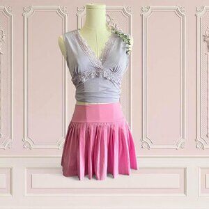 Pink Pleated Skirt Offline by Aerie